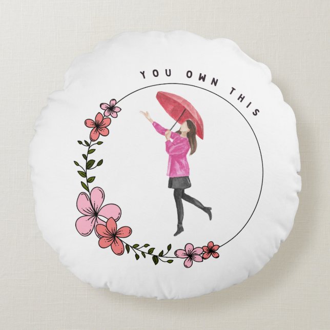 Almofada Redonda Você Tem Isto (Frente)