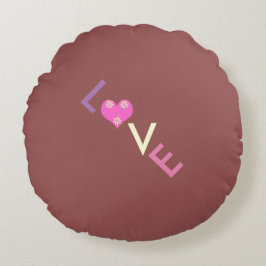 Almofada Redonda Você vai adorar isso Bonito