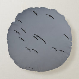 Almofada Redonda Voo noturno