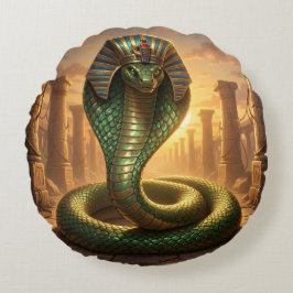 Almofada Redonda Wadjet – Ägyptische Schlangengöttin´6