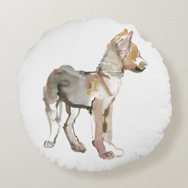 Almofada Redonda Waggle (Verso)