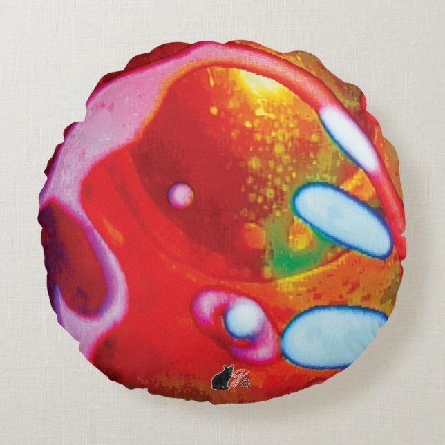 Almofada Redonda Warming Wraith (Frente)