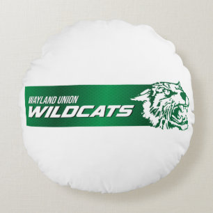 Almofada Redonda Wayland Union Wildcats #2