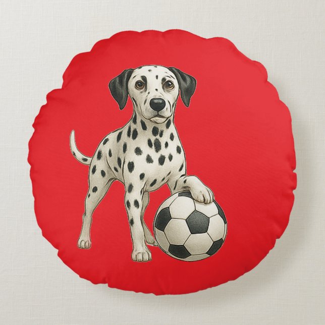 Almofada Redonda we love sports (Frente)