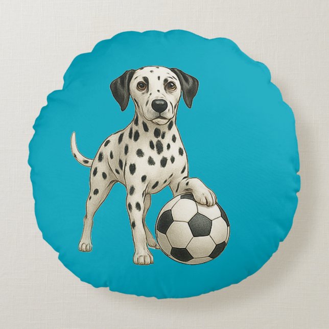 Almofada Redonda we love sports (Frente)