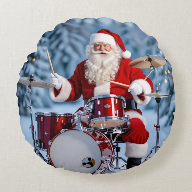 Almofada Redonda „Weihnachtliche Harmonie“ (Frente)