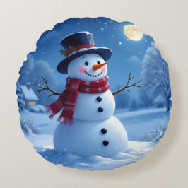 Almofada Redonda „Weihnachtliche Harmonie“