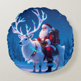 Almofada Redonda „Weihnachtliche Harmonie“