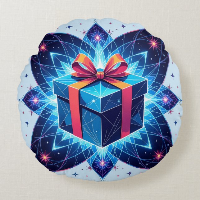 Almofada Redonda „Weihnachtliche Harmonie“ (Frente)