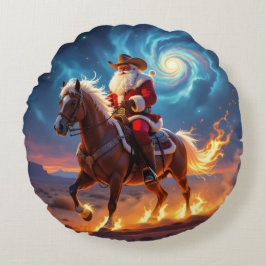 Almofada Redonda „Weihnachtliche Harmonie“