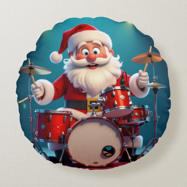 Almofada Redonda „Weihnachtliche Harmonie“ (Frente)