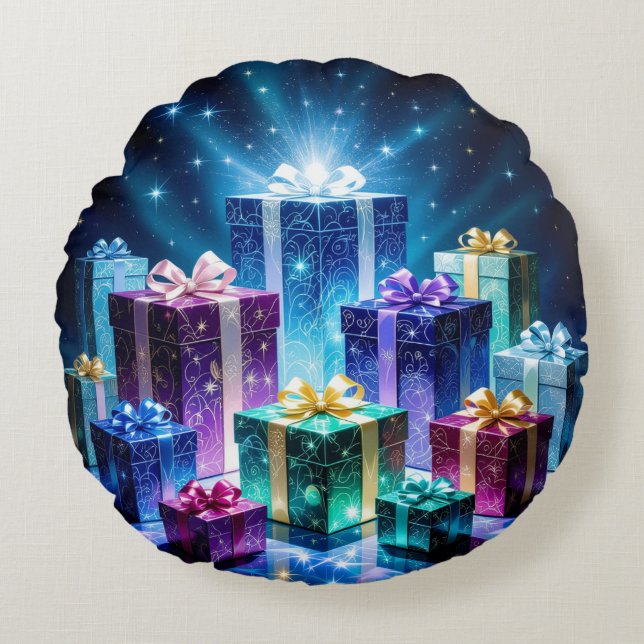 Almofada Redonda „Weihnachtliche Harmonie“ (Frente)