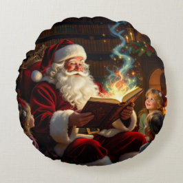 Almofada Redonda „Weihnachtliche Harmonie“