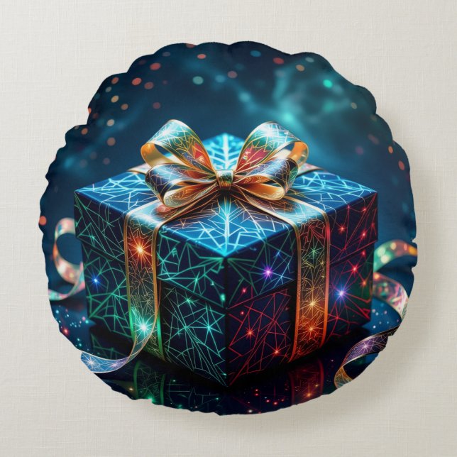 Almofada Redonda „Weihnachtliche Harmonie“ (Frente)