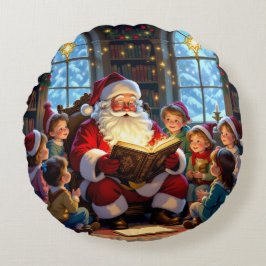 Almofada Redonda „Weihnachtliche Harmonie“