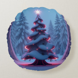 Almofada Redonda „Weihnachtliche Harmonie“