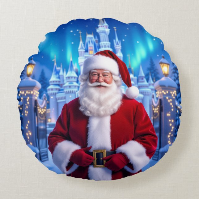 Almofada Redonda „Weihnachtliche Harmonie“ (Frente)