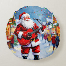 Almofada Redonda „Weihnachtliche Harmonie“