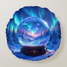 Almofada Redonda „Weihnachtliche Harmonie“