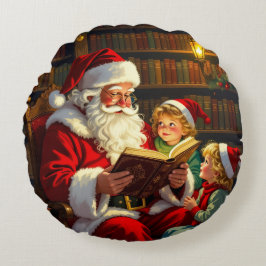 Almofada Redonda „Weihnachtliche Harmonie“