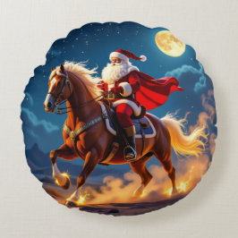 Almofada Redonda „Weihnachtliche Harmonie“