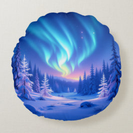 Almofada Redonda „Weihnachtliche Harmonie“