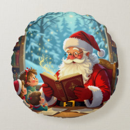 Almofada Redonda „Weihnachtliche Harmonie“