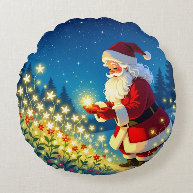 Almofada Redonda „Weihnachtliche Harmonie“ (Frente)