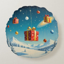 Almofada Redonda „Weihnachtliche Harmonie“