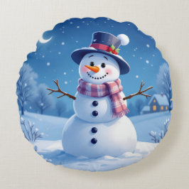 Almofada Redonda „Weihnachtliche Harmonie“