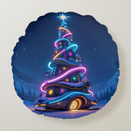 Almofada Redonda „Weihnachtliche Harmonie“