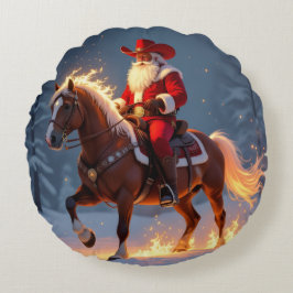 Almofada Redonda „Weihnachtliche Harmonie“