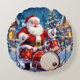 Almofada Redonda „Weihnachtliche Harmonie“