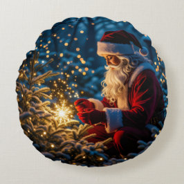 Almofada Redonda „Weihnachtliche Harmonie“