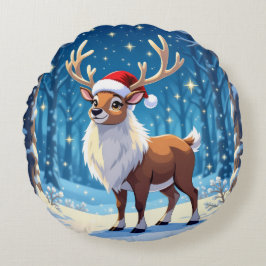 Almofada Redonda „Weihnachtliche Harmonie“