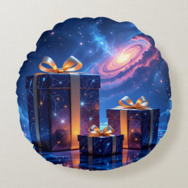 Almofada Redonda „Weihnachtliche Harmonie“