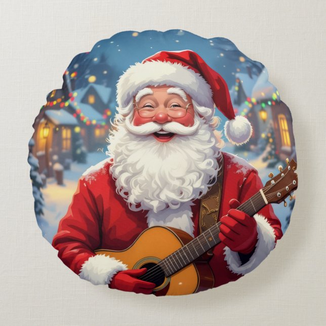 Almofada Redonda Weihnachtliche Harmonie“103 (Frente)