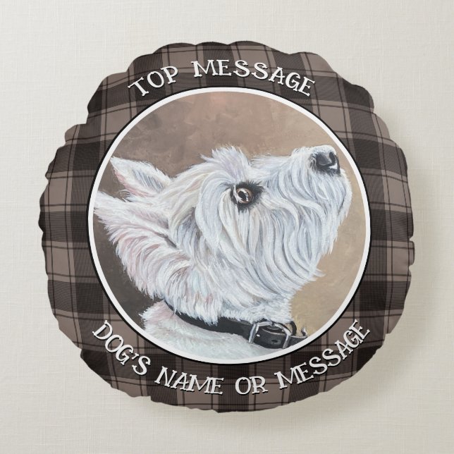 Almofada Redonda Westin Procurando Perfil B (Frente)