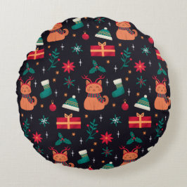 Almofada Redonda Whisker Wonderland