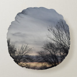 Almofada Redonda Whispers of Winter