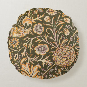 Almofada Redonda William Morris Cherwell Wallpaper Pattern