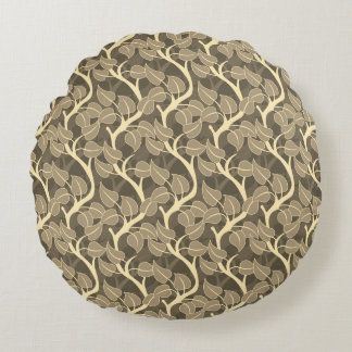 Almofada Redonda William Morris design, Artes e Artesanatos, botâni