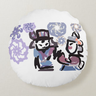 Almofada Redonda Winterland love