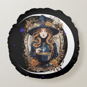 Almofada Redonda Witchy Kitchen