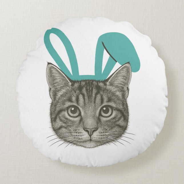 Almofada Redonda Womens Easter Shirts Funny Easter Candy Tees Choco (Frente)