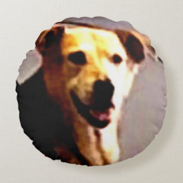 Almofada Redonda Woofs N' Wags