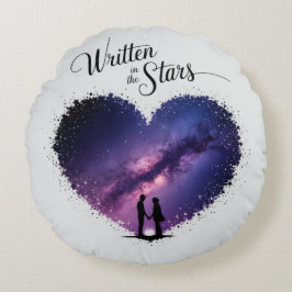 Almofada Redonda Written in the Stars