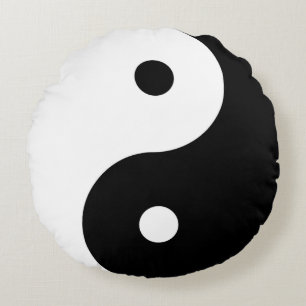 Almofada Redonda Yin-Yang
