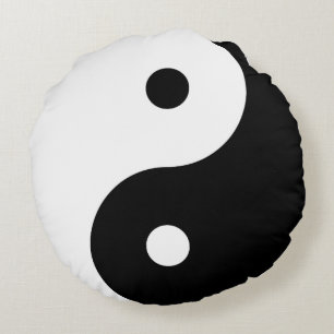 ALMOFADA REDONDA "YIN YANG "