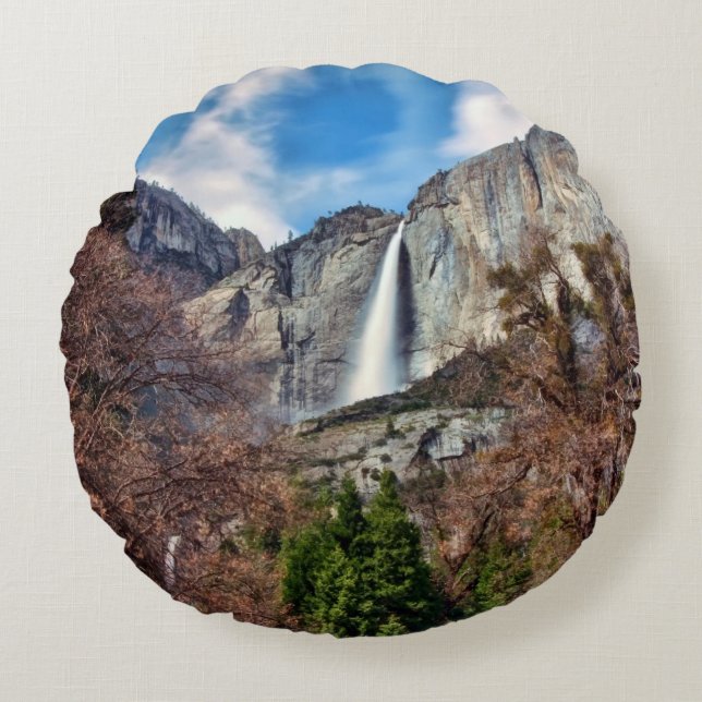 Almofada Redonda Yosemite Falls (Frente)